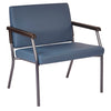 Bonifacio Vinyl Seat Waiting Room Chair with Metal Frame