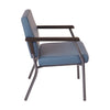 Bonifacio Vinyl Seat Waiting Room Chair with Metal Frame