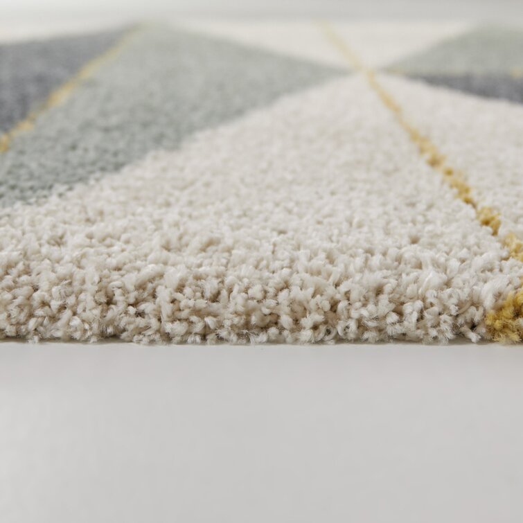 Bonifay Performance Navy/Gray Rug, Rectangle 7'10" x 10'