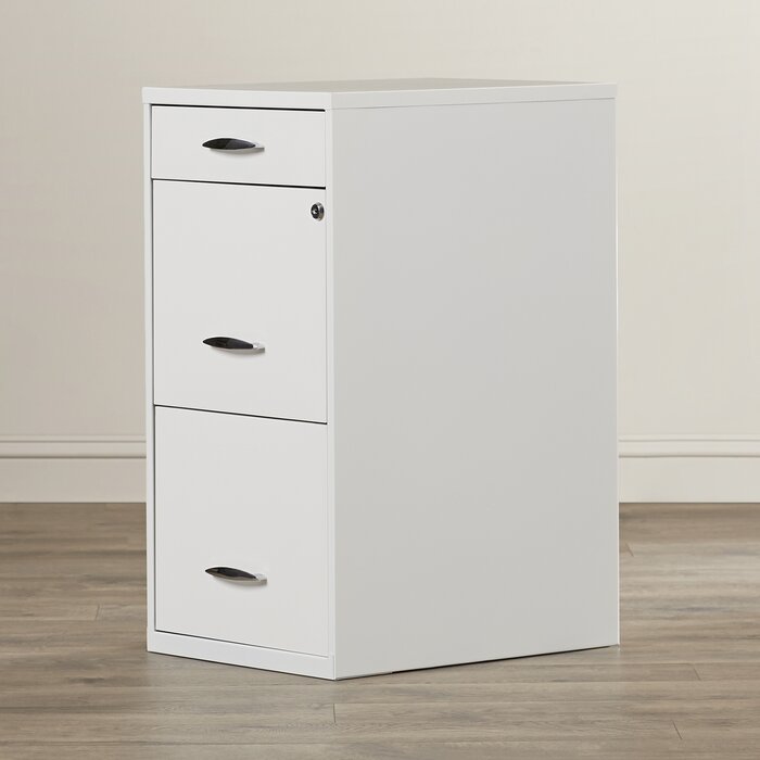 Bottomley 3 -Drawer Steel File Cabinet