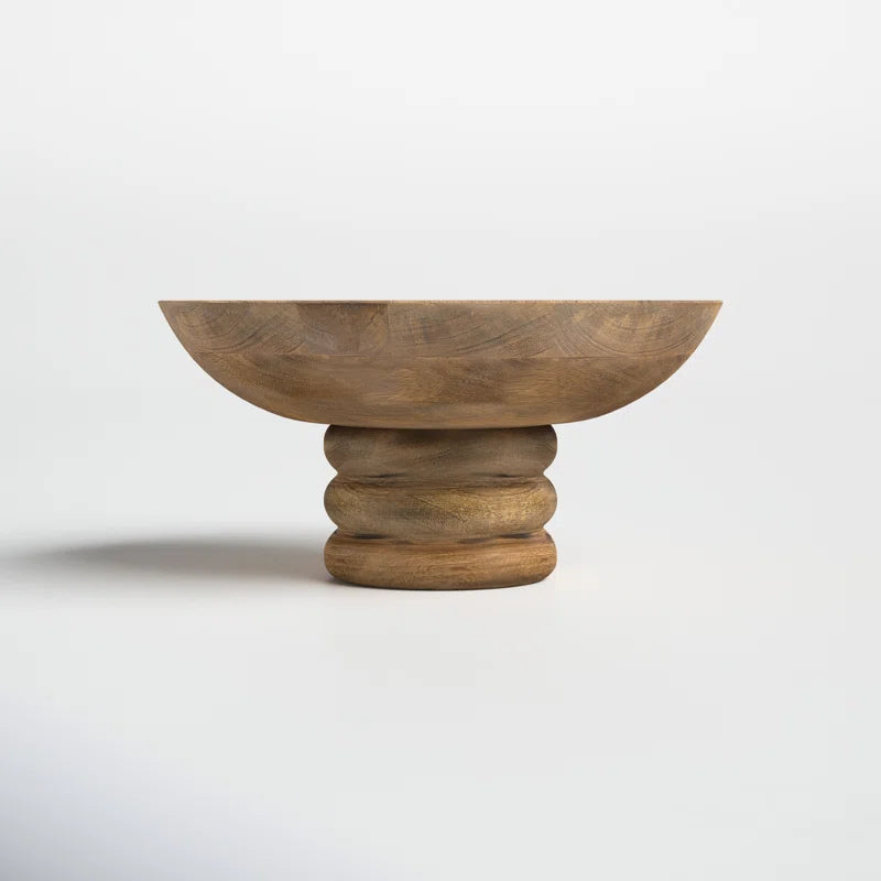 Boulders Handmade Wood Decorative Plate