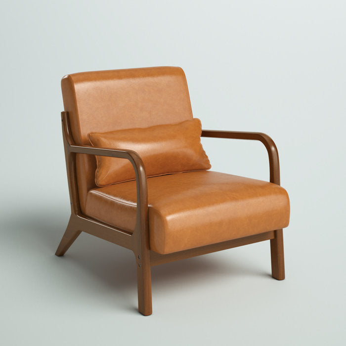 Bradley Vegan Leather Armchair