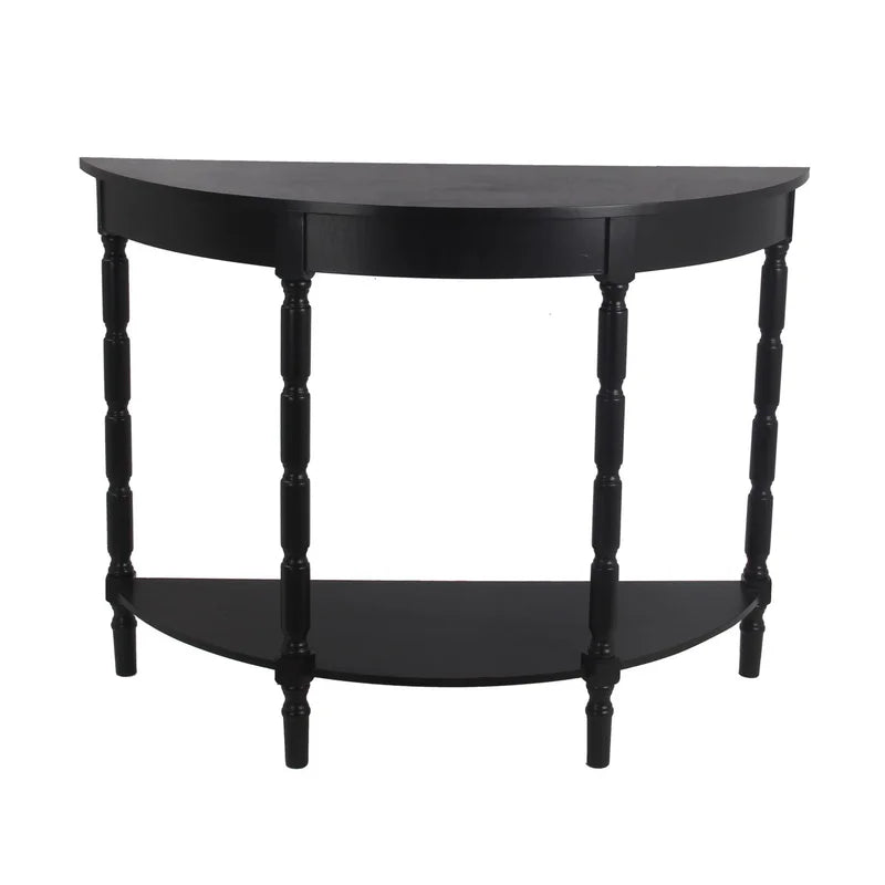 Black Branham Solid Wood Console Table