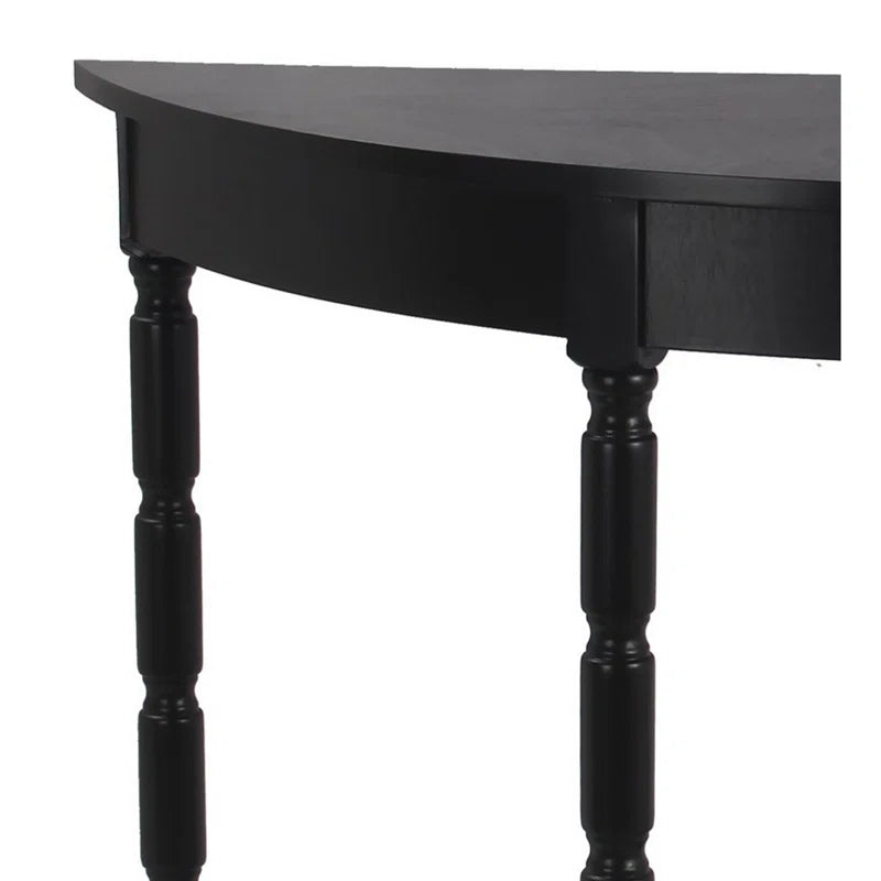 Black Branham Solid Wood Console Table