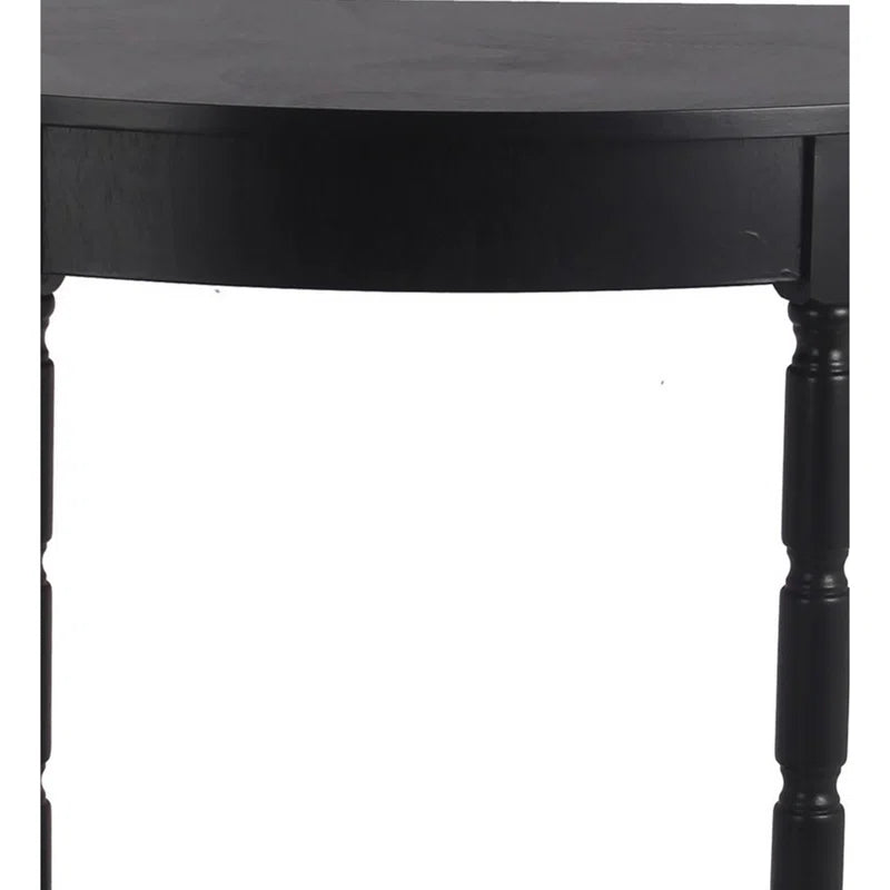 Black Branham Solid Wood Console Table
