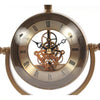 19th Century-inspired Brass Table Clock