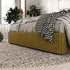 Braya Hydraulic Lift Up Storage Upholstered Platform Bed