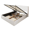 Braya Hydraulic Lift Up Storage Upholstered Platform Bed