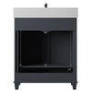 Briana Single Bathroom Vanity with Stone Top
