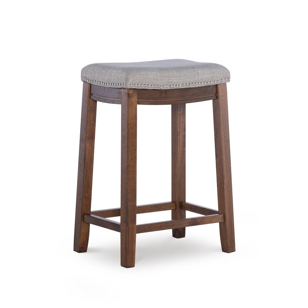 Willamette Rustic Backless Counter Stool