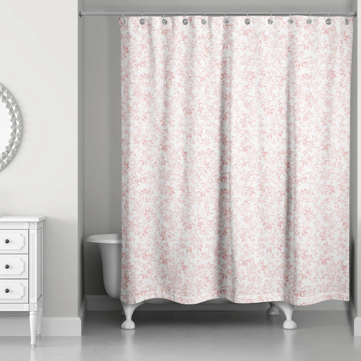 Browder Floral Shower Curtain