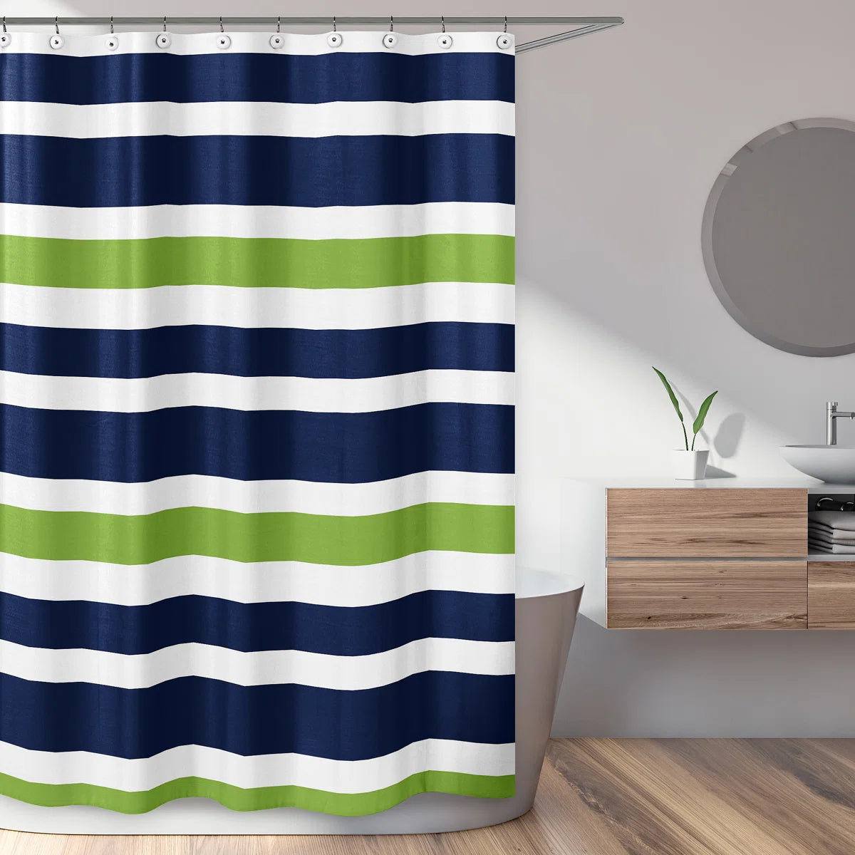 Brushed Microfiber Stripe Single