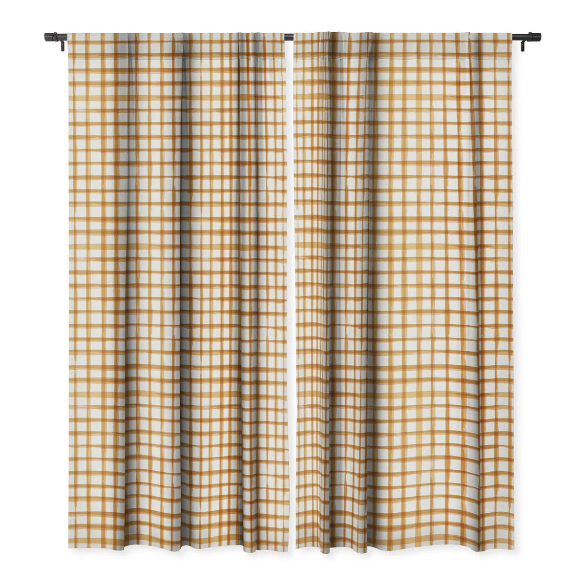 Bryngeir Polyester Blackout Curtain Pair (Set of 2)
