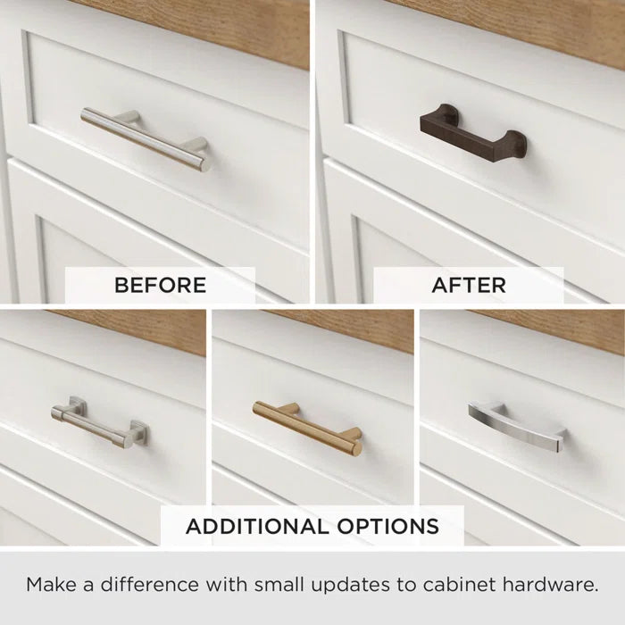 Bronze/Copper Builder's Program Decorative Cabinet Bar Pull - Set of 14
