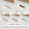 Bronze/Copper Builder's Program Decorative Cabinet Bar Pull - Set of 14