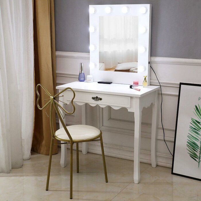 Bunceton Steel Accent Stool