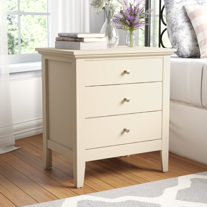 Burchinal Solid + Manufactured Wood Nightstand