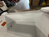 Underscore White Acrylic Rectangle Alcove Soaking Bathtub ( Right Drain )