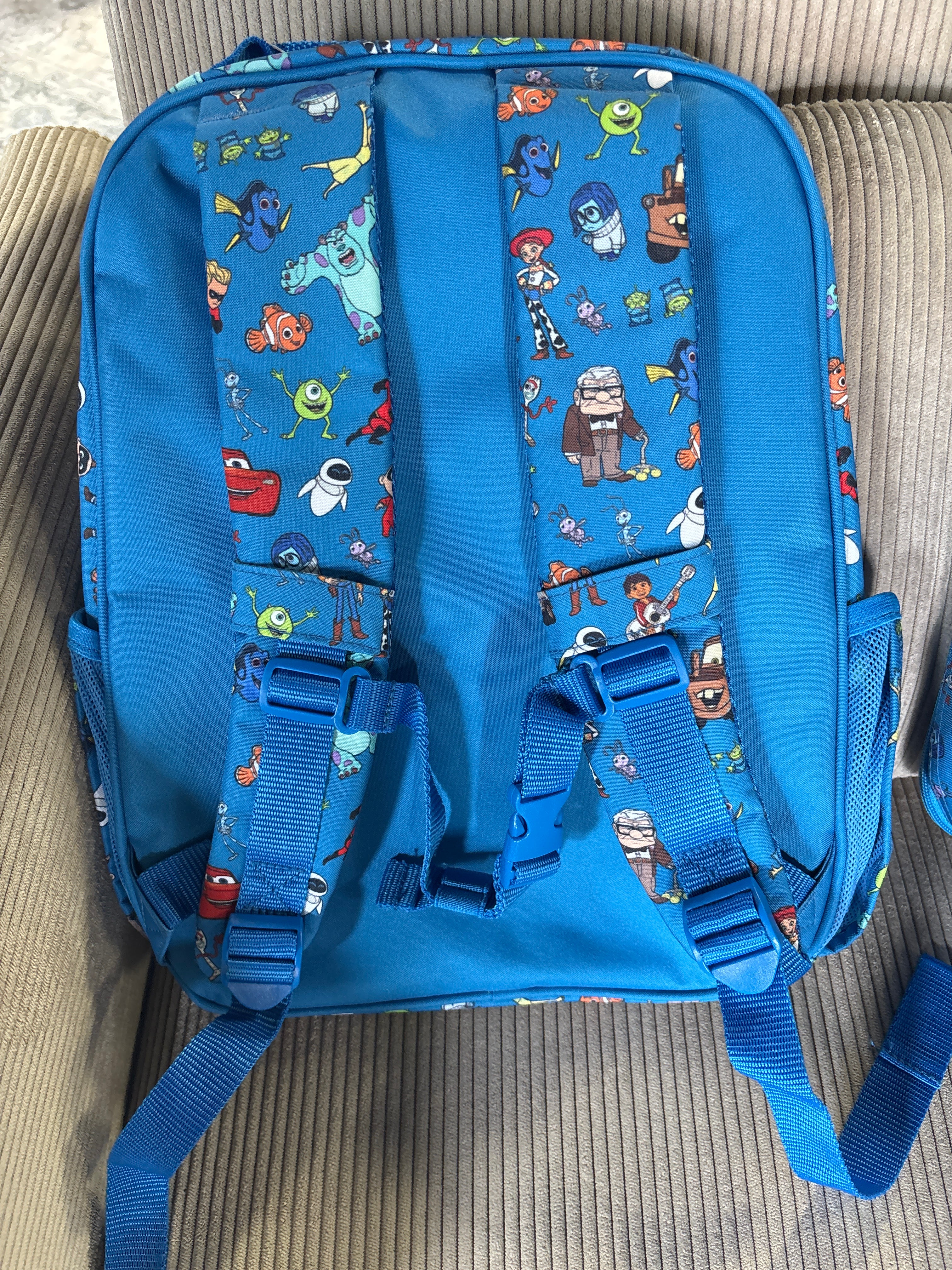 (Pixar) Simple Modern Kids' 12L Fletcher Backpack - Blue SHOWROOM ITEM