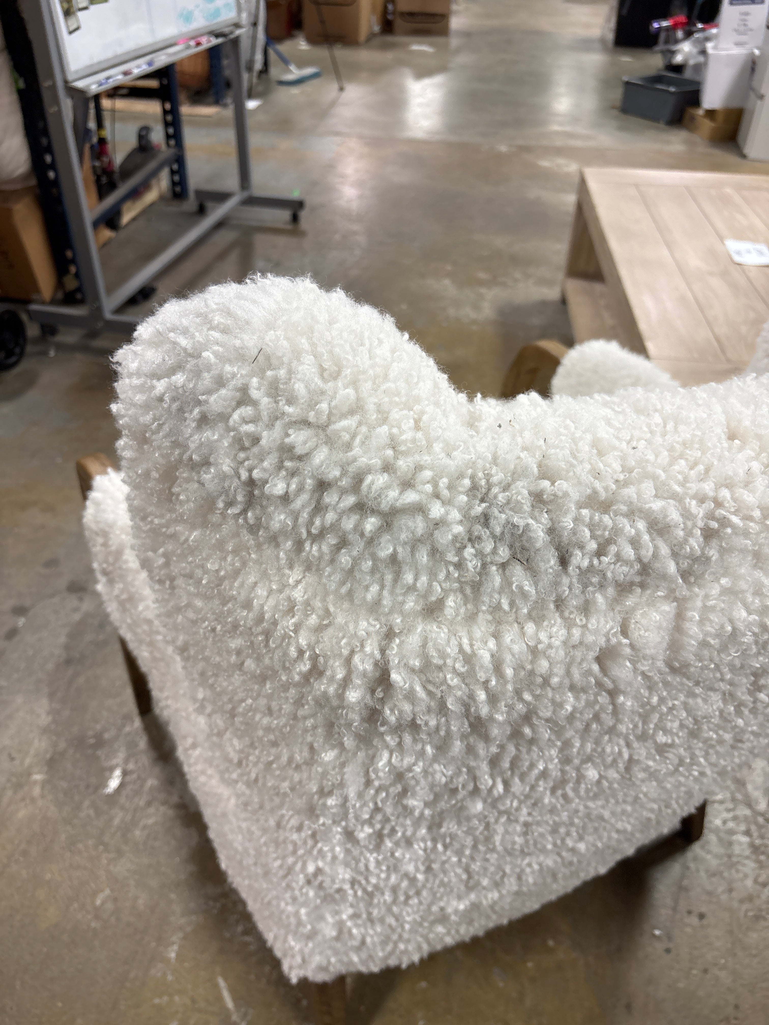 Amber Lewis x Four Hands Sedoni Lounge Chair - Andes Natural SHOWROOM ITEM