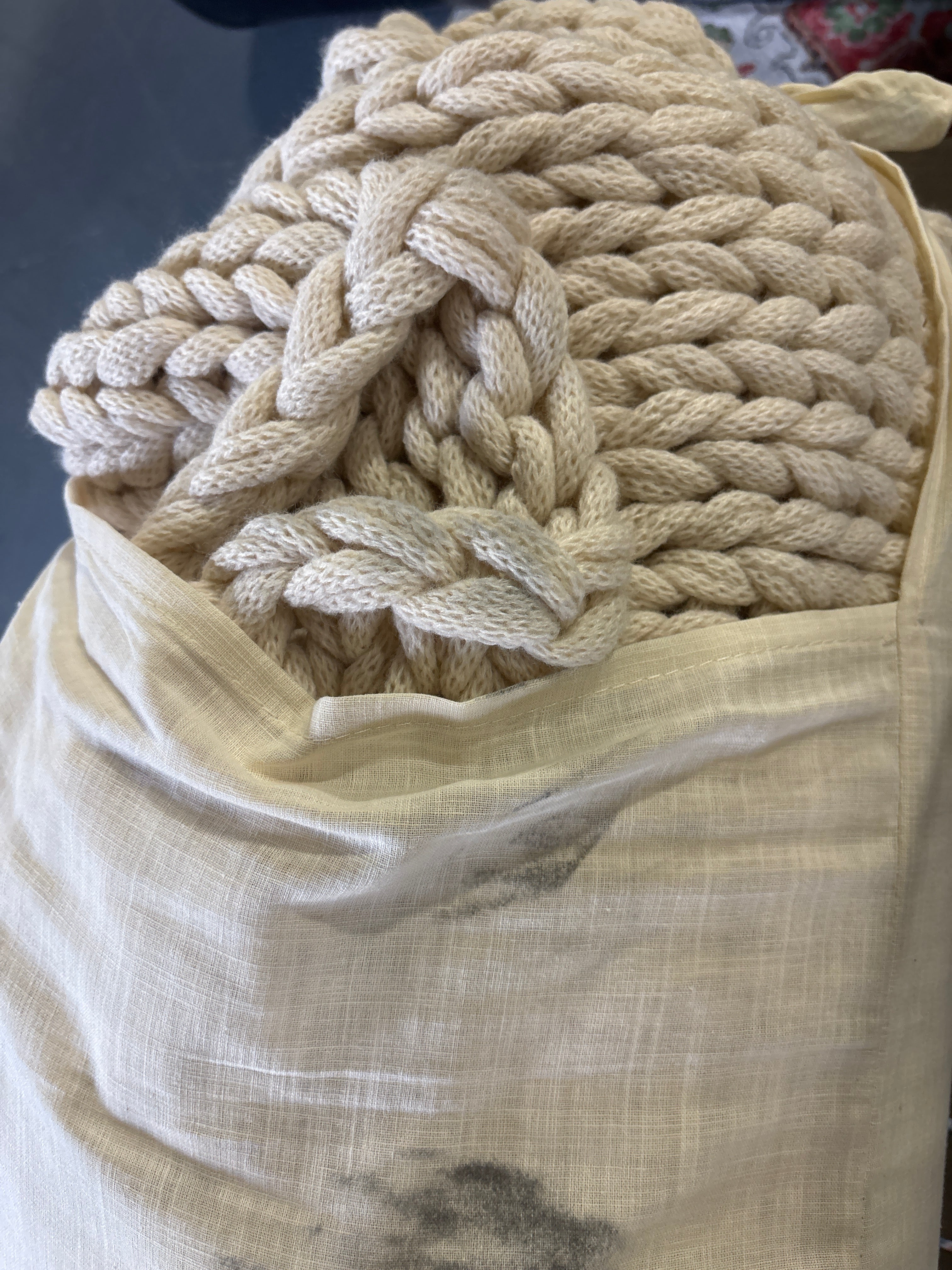 50"x70" Oversized Solid Bed Throw - Casaluna™ - SHOWROOM ITEM
