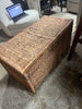 Natural Woven Storage Bench