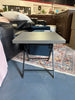 Henning Folding Patio Accent Table - Brown SHOWROOM ITEM