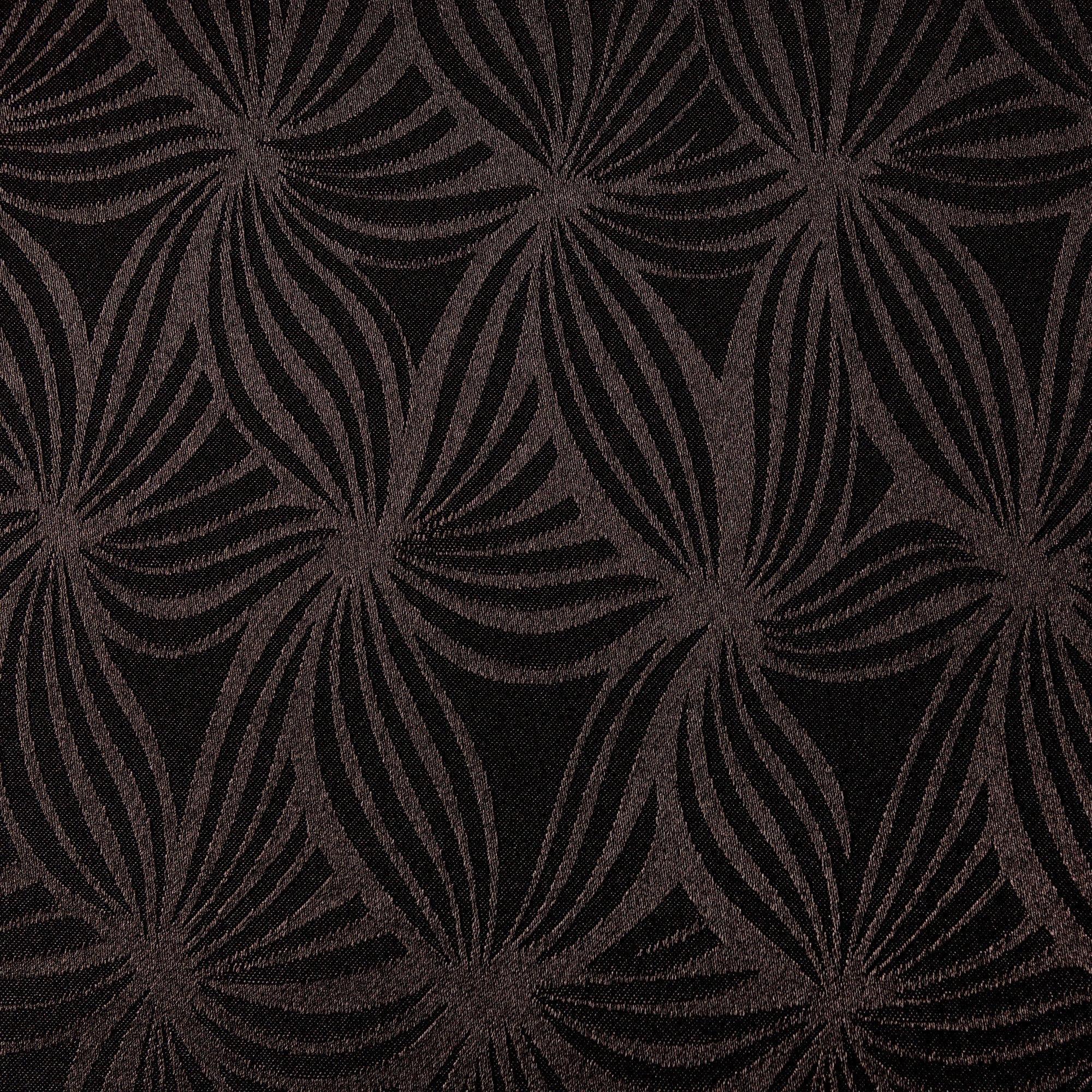 Emboss Flower Room Darkening Curtains Set of 2