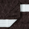 Emboss Flower Room Darkening Curtains Set of 2