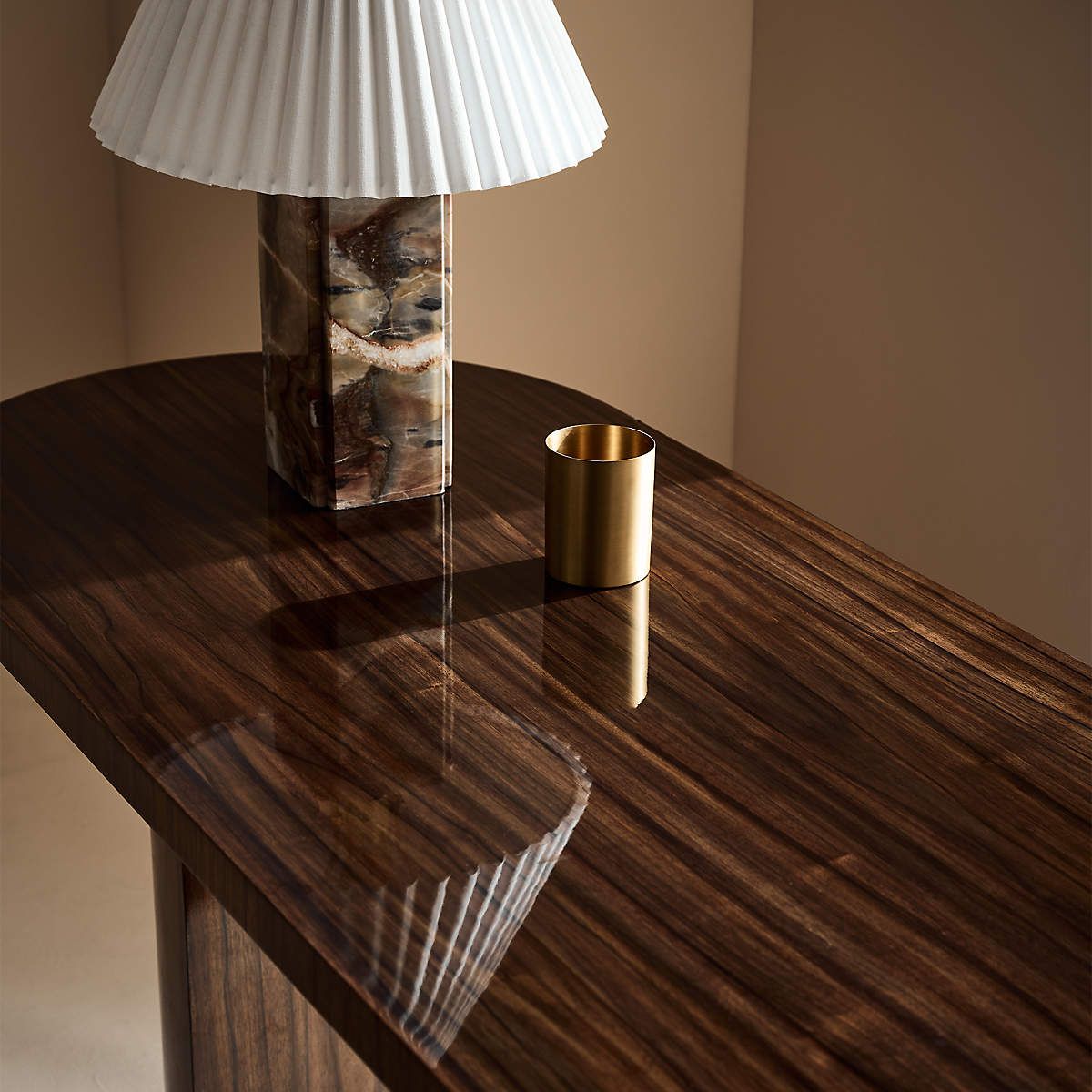 BIANCA RED MARBLE TABLE LAMP
