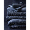 Cozysoft Organic Jersey Midnight Navy Blue Quilt King