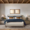 Cozysoft Organic Jersey Midnight Navy Blue Quilt King