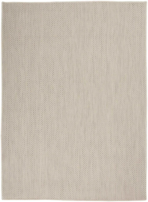 Courtyard Ivory Silver Area Rug