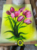 Boquet of Tulips Art Painting Reproduction