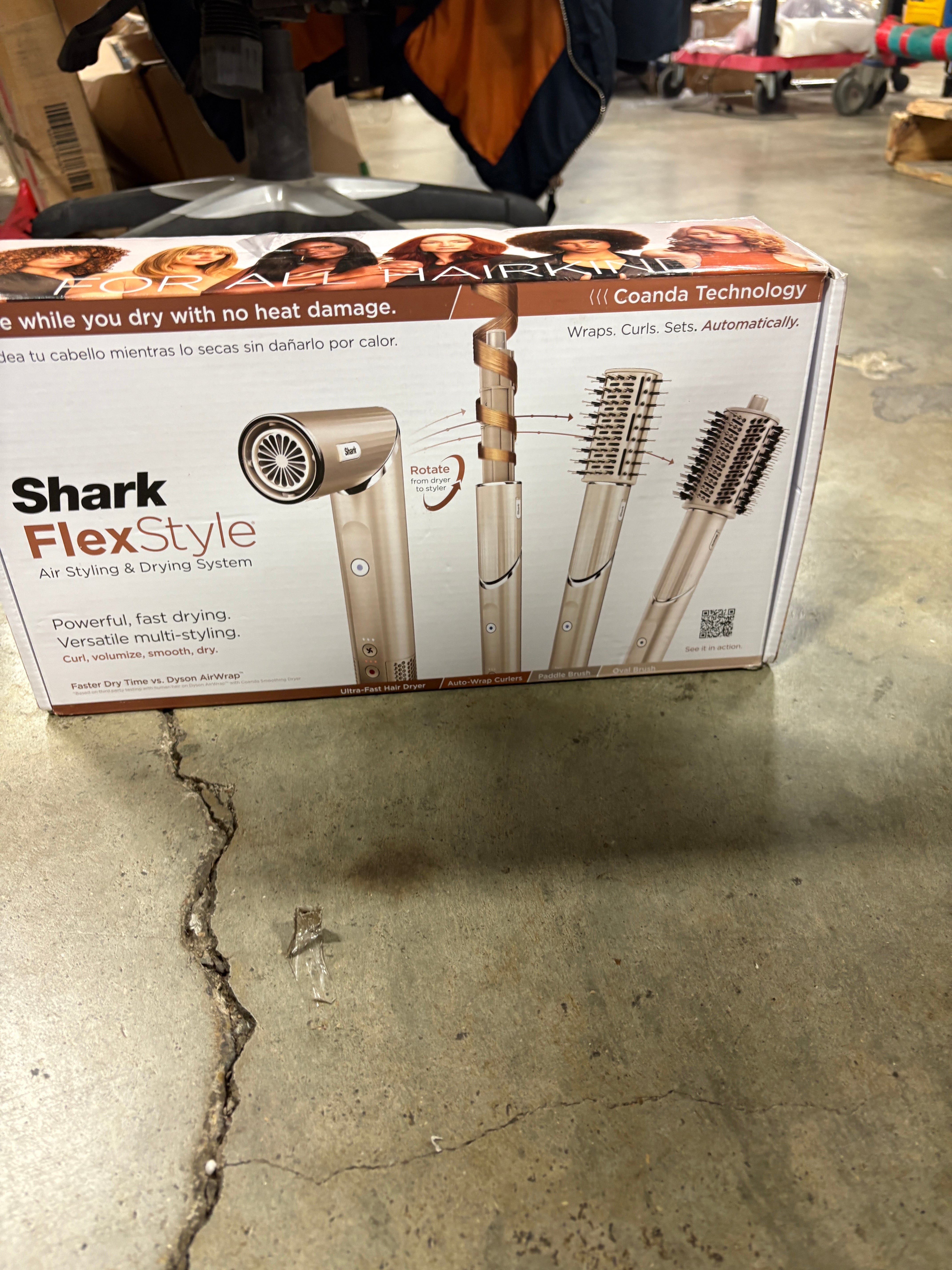 FlexStyle Air Drying and Styling System Powerful Hair Blow Dryer and Multi Styler