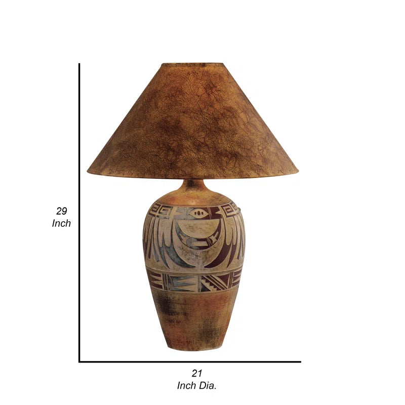 Canvey Hydrocal Table Lamp