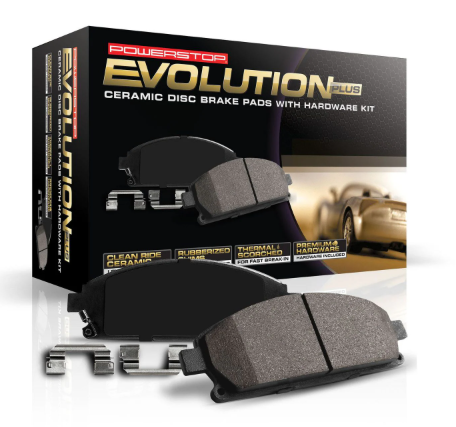 Evolution Plus Ceramic Performance Disc Brake Pad Set - 4 Piece