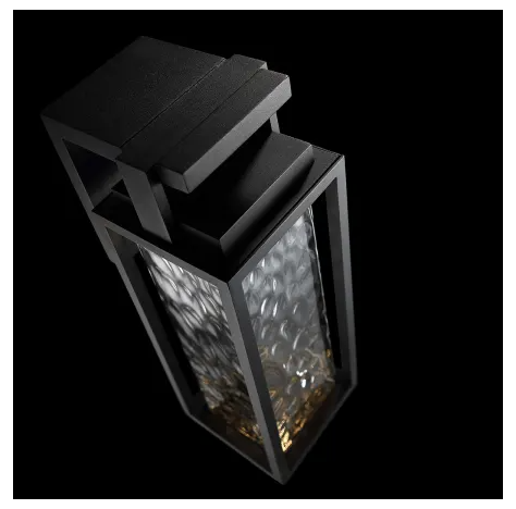 SET OF 3 12" Two If By Sea LED Outdoor Wall Sconce