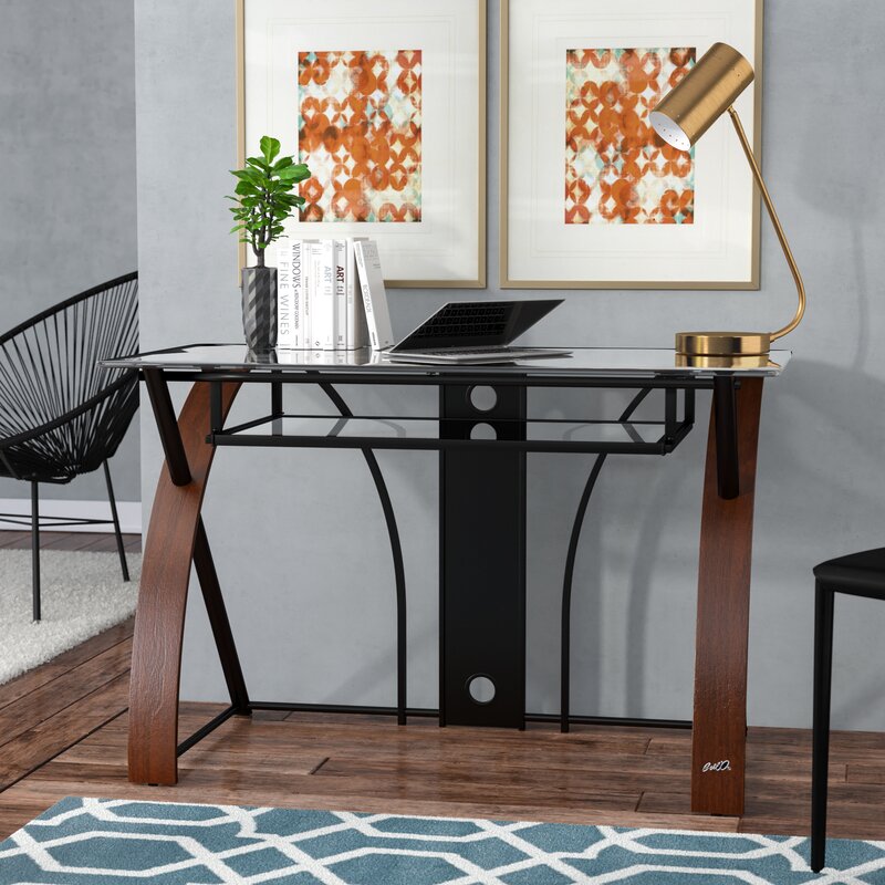 Cayuga Glass Desk