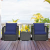 1-Piece Patio Wicker Chair