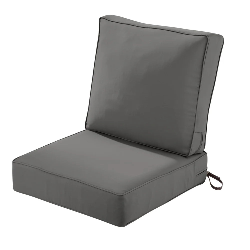 Classic Accessories Montlake FadeSafe Patio Lounge Chair Cushion Set - SHOWROOM ITEM