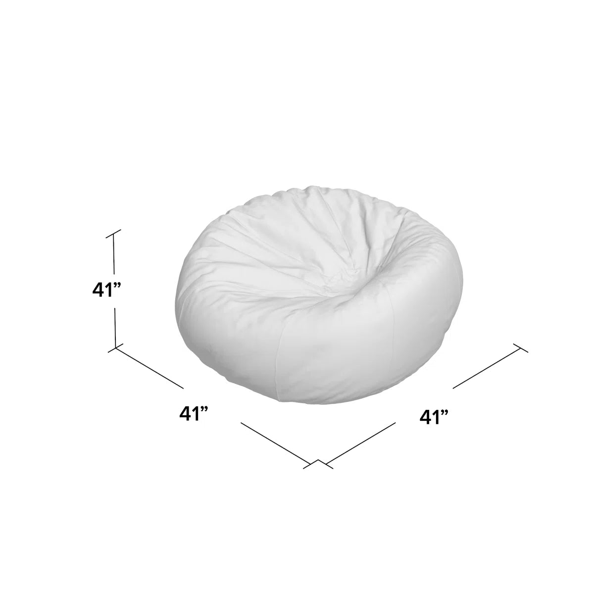 Classic Refillable Cotton Bean Bag Chair