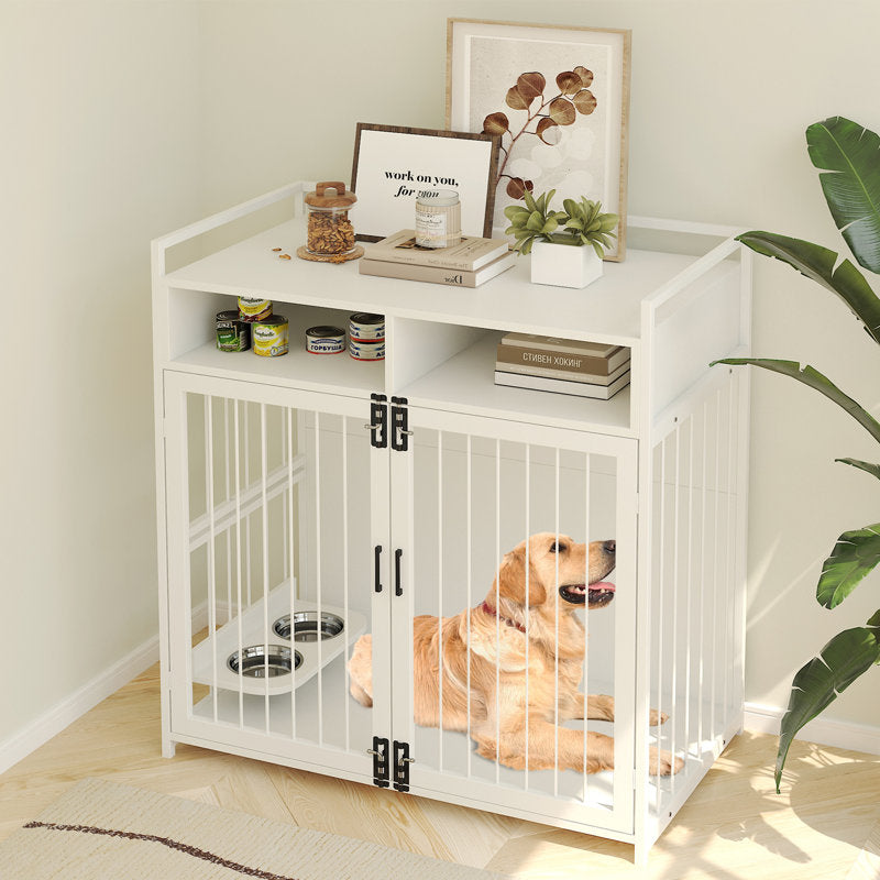 White Coggeshall Dog Crate (final cut, no further discounts)