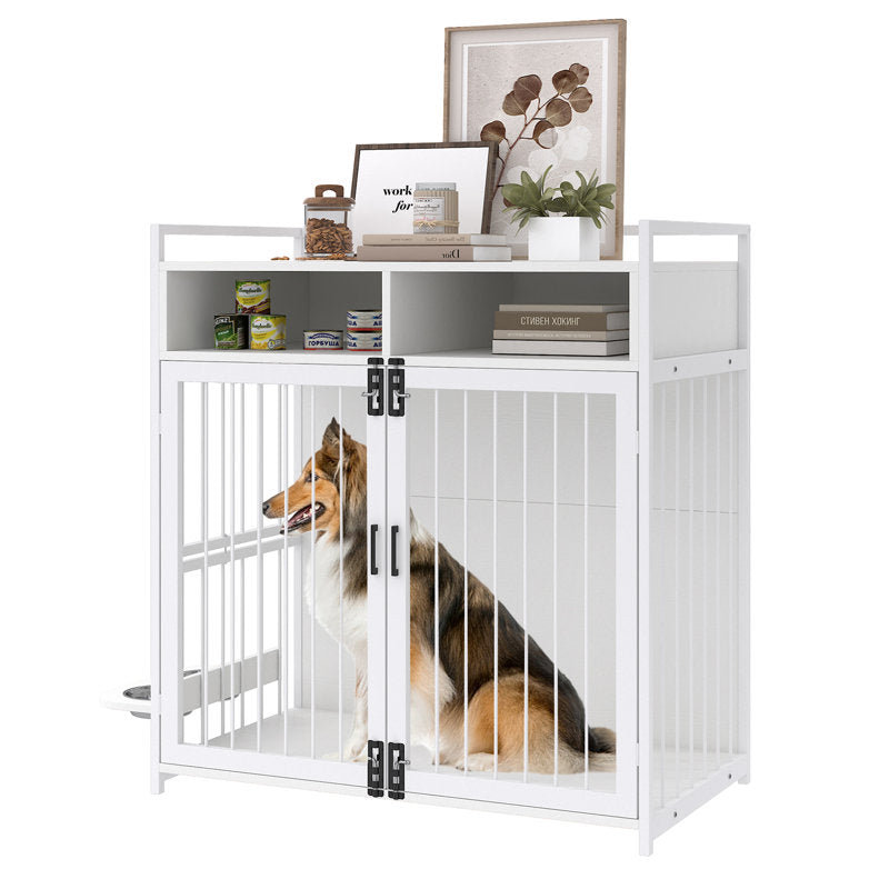 White Coggeshall Dog Crate (final cut, no further discounts)