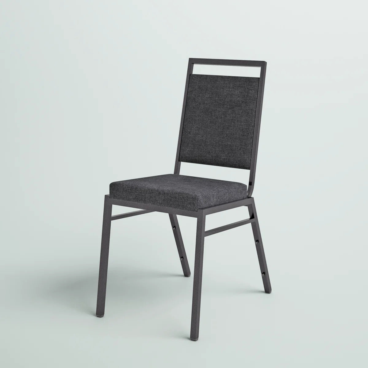SET OF 2 Columbus Square Back Stacking Banquet Chair