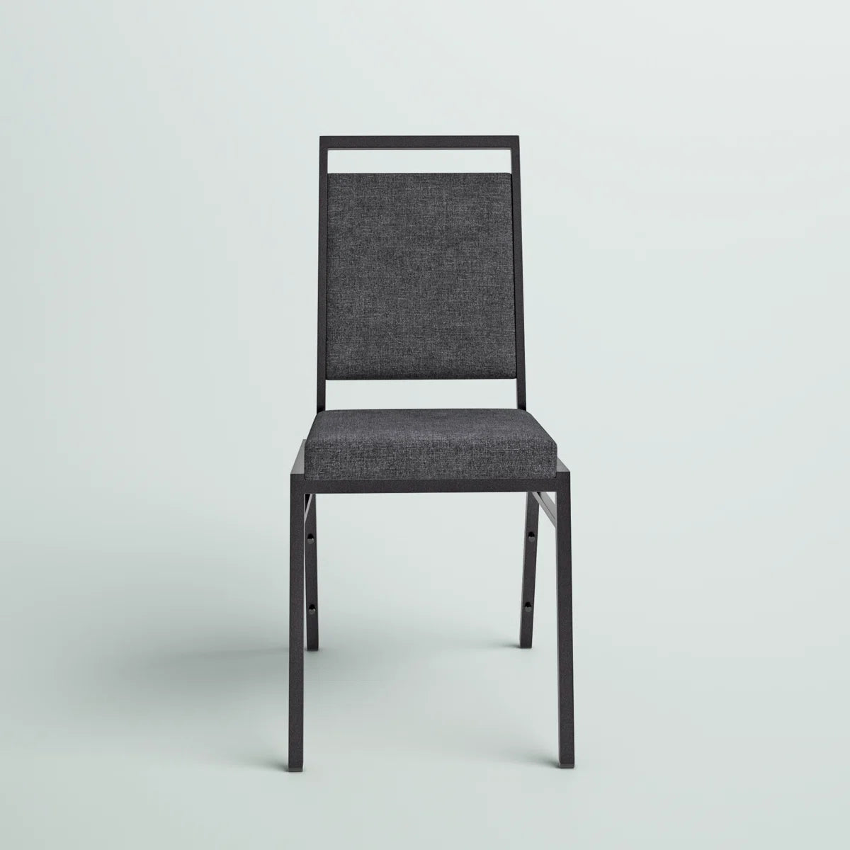 SET OF 2 Columbus Square Back Stacking Banquet Chair