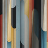 Contemporary Lines - Stripped - Blackout Striped Curtain - Set of 2