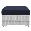 Convene Outdoor Patio Rectangular Ottoman - Navy