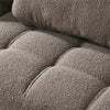 Convertible Teddy Fabric Sofa Bed Futon