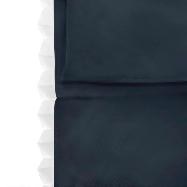 Cordless Blackout 100% Cotton Roman Shade with Cellular Shade Backing